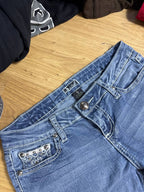 Y2K Flare Jeans - S