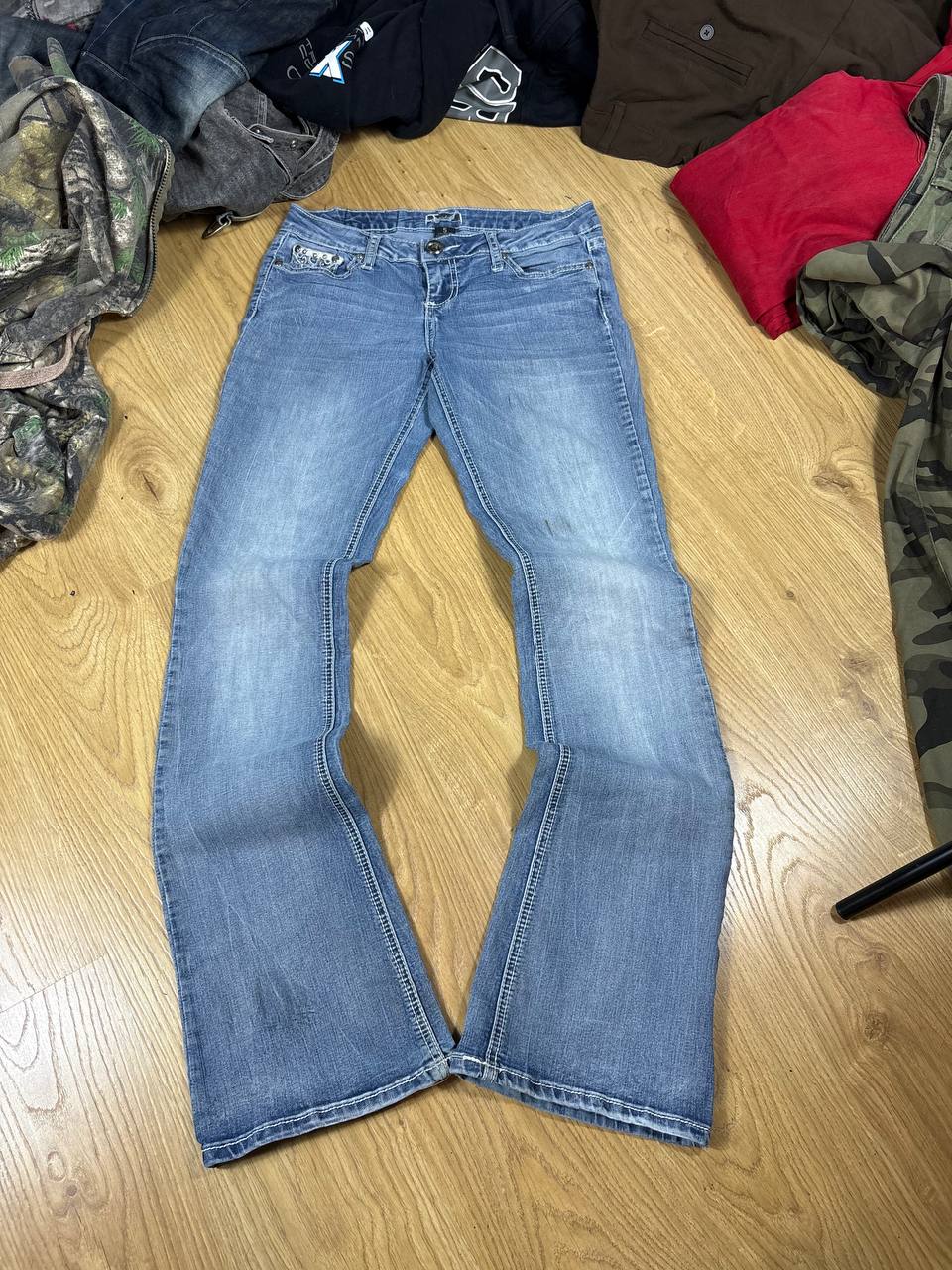 Y2K Flare Jeans - S