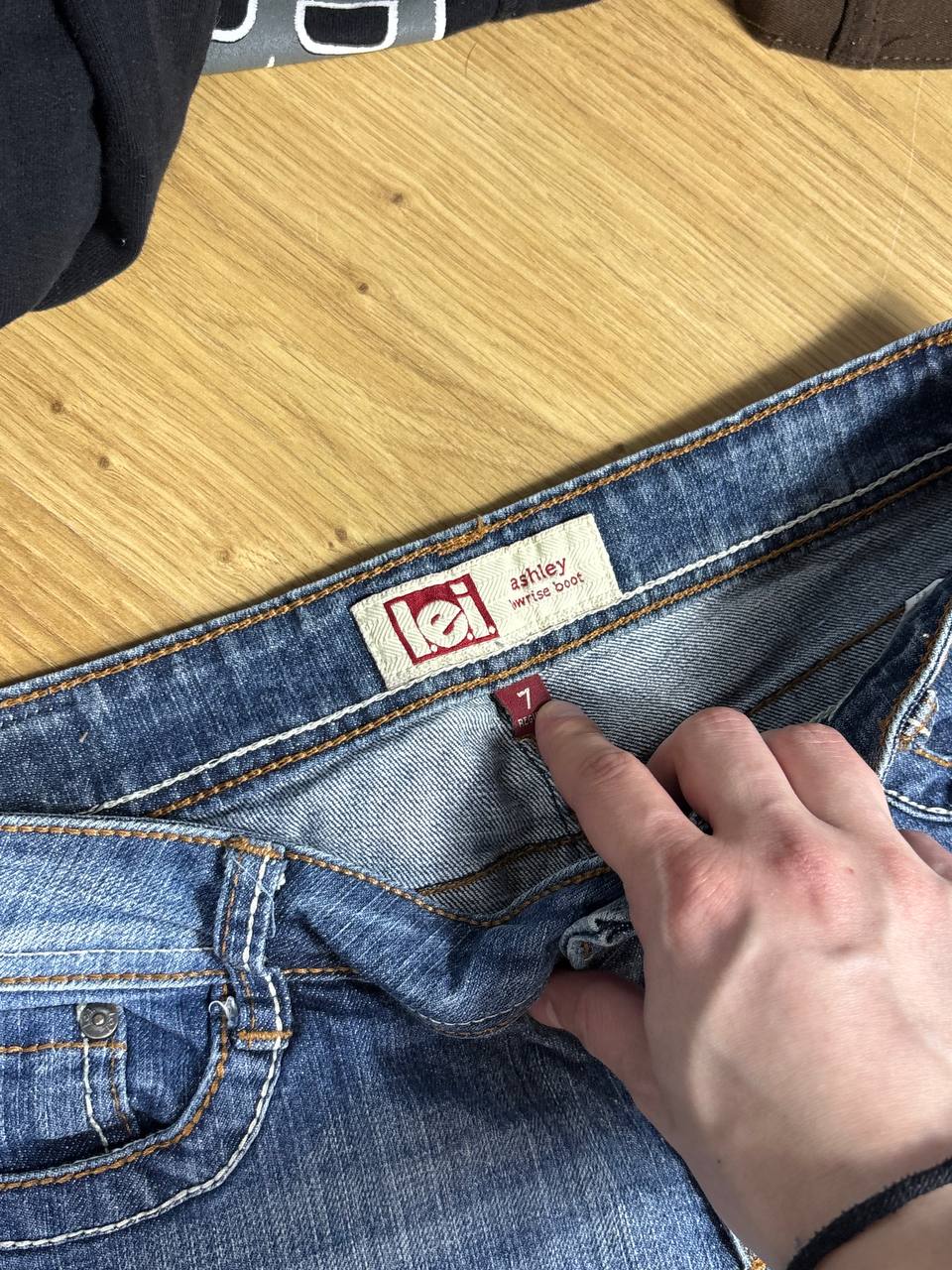 Vintage heavy denim- S