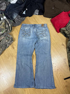 Vintage heavy denim- S