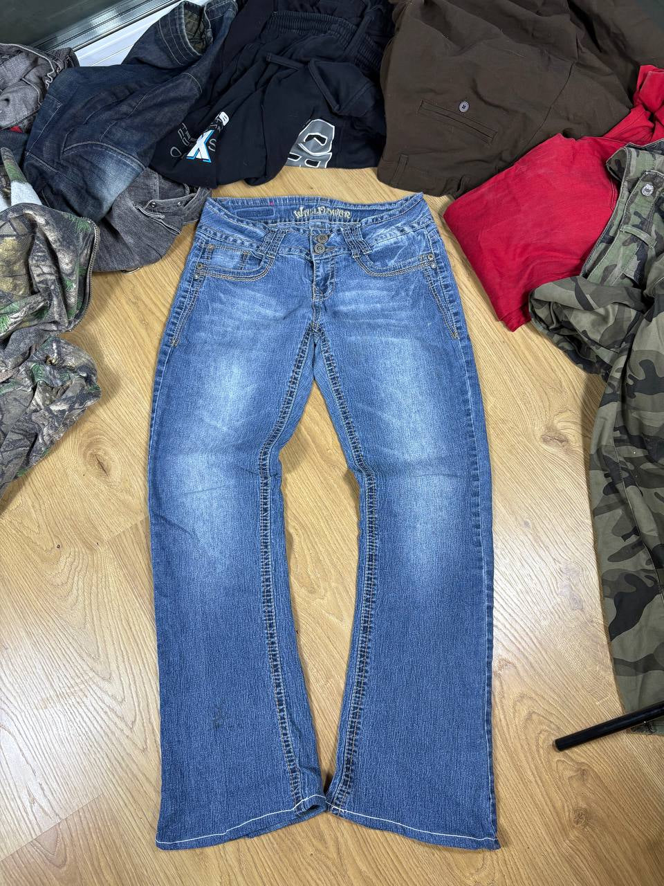 Vintage heavy denim- S