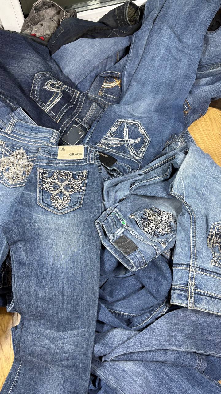 Vintage heavy denim- xs-s
