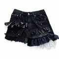 SUBHUMAN LACE-PATCHWORK MINI